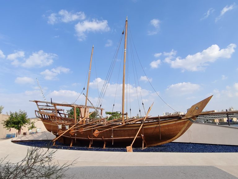 Dau Boot in Dubai im Al Shindagha Historic District