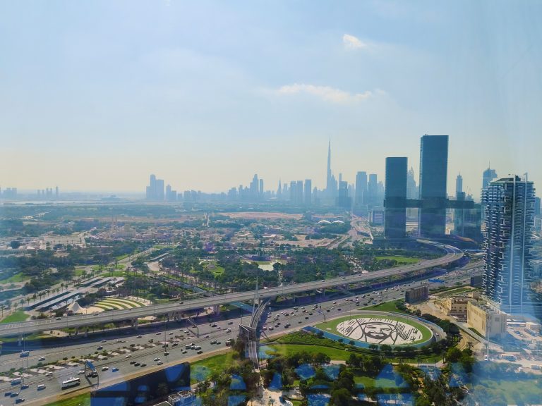 Ausblick Dubai Frame